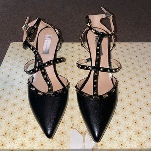 INC Carma - pointed toe studded heel pumps